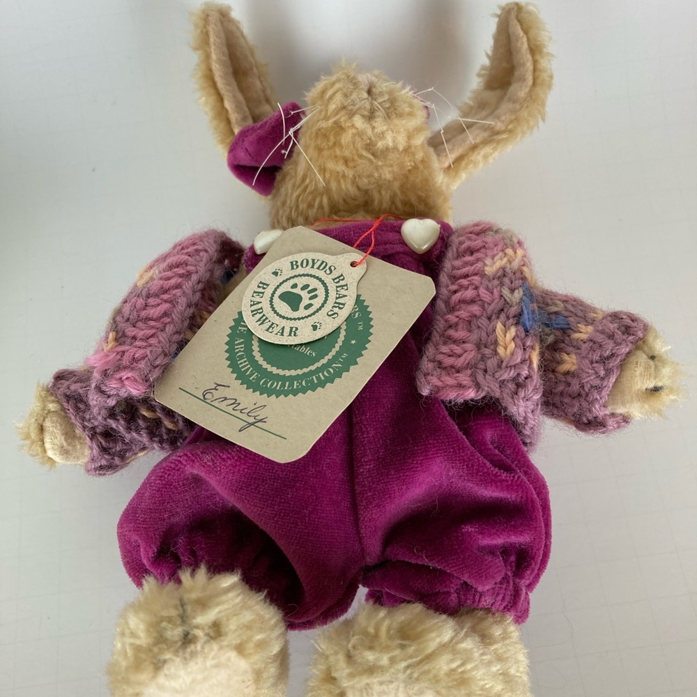 Boydโs Bears Emily Rabbit Vintage Collection - Picture 6 of 8